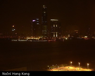 Noční Hong Kong